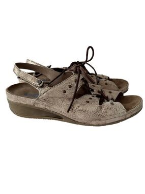 Wolky Bombi Lace Up Sandals